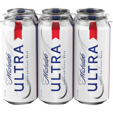Michelob Ultra 6pk 16oz Can - Legacy Wine and Spirits