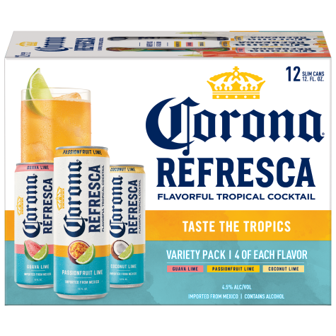 Corona Refresca Variety 12 Pack Cans | Goody Goody Liquor