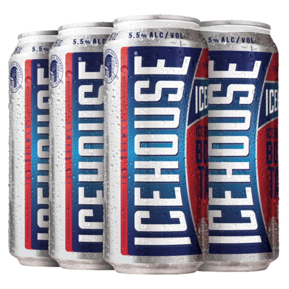 Ice House 6 Pack Cans 16 Oz