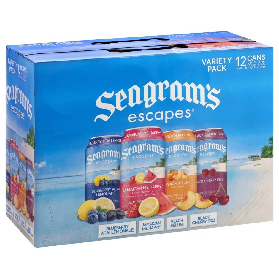 Seagrams Escapes Variety 12Pk Cans