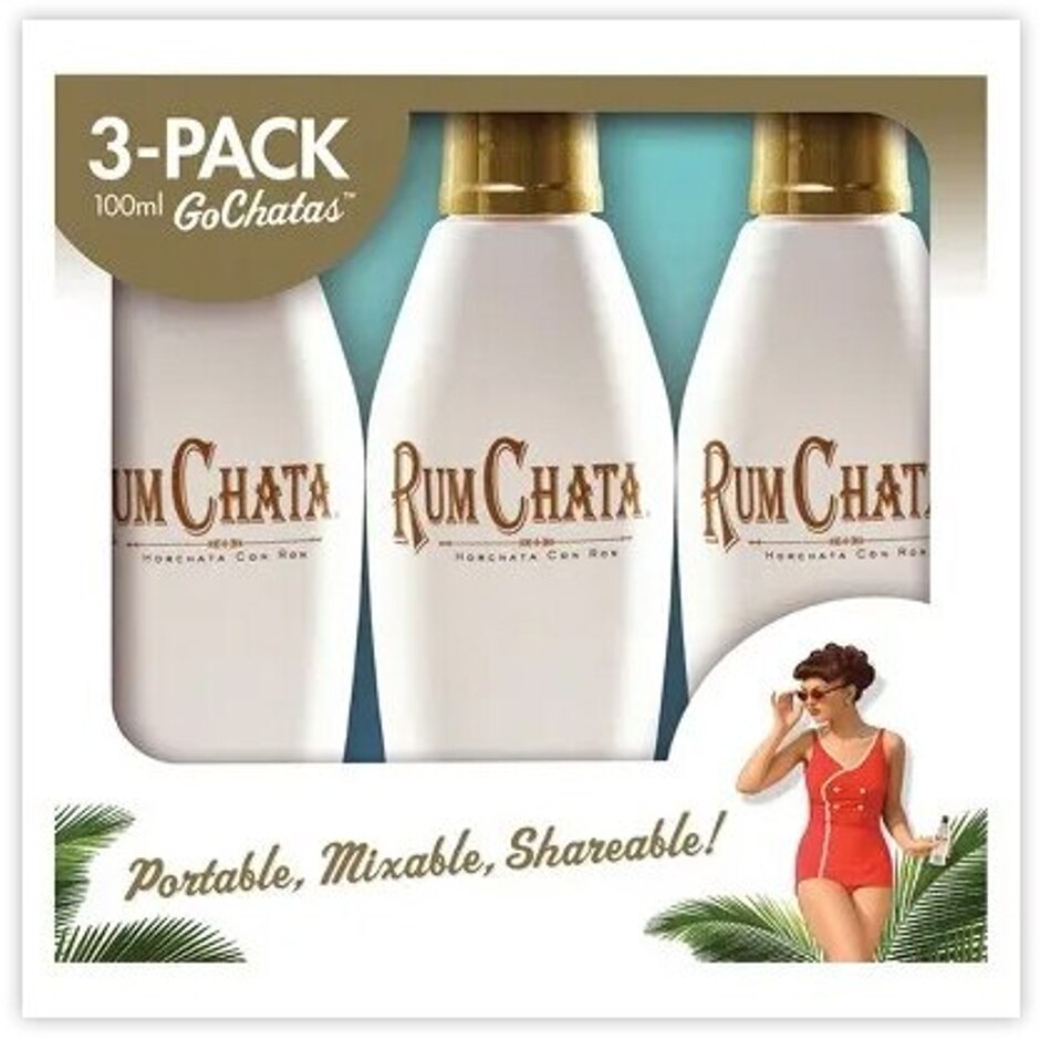 Rum Chata Go Chatas 3Pk