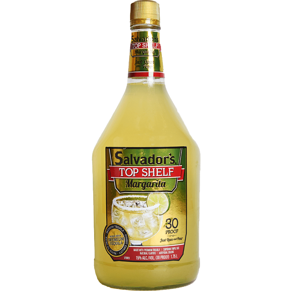 Salvadors Top Shelf Margarita Goody Goody Liquor