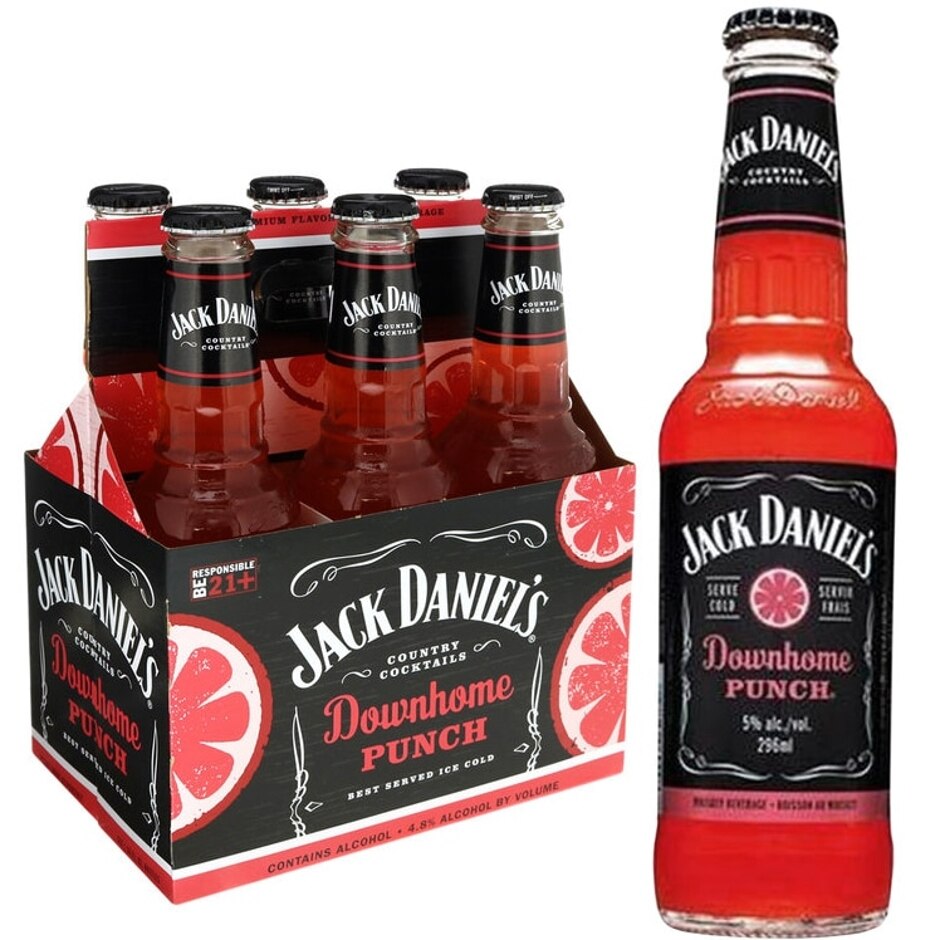 Jack Daniels Country Cocktails Down Home 6Pk