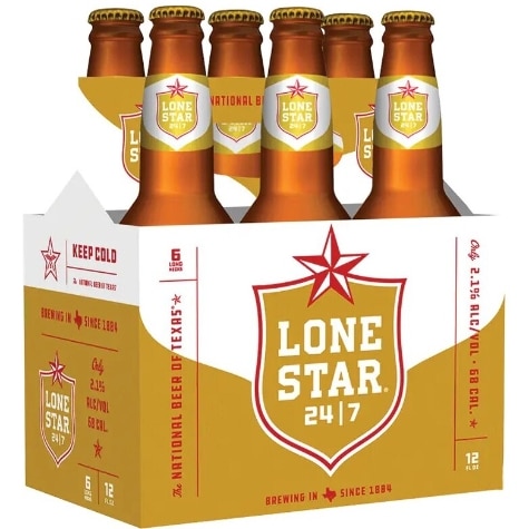 6 Vintage Lone Star Beer Plastic Solo Cups 7oz to 14oz Beer Drink